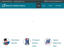 Tablet Screenshot of meridiandesignworks.com